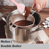 [SG Seller] Melting Pot / Double Boiler (Non-Stick Coated) Butter Gelatine Chocolate Chip Cheese Fondue Caramel Wax