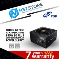 FSP HYDRO GT PRO 850W 80 PLUS GOLD SEMI MODULAR ATX3.0 (PCIe5.0) POWER SUPPLY - HGT-850-GEN5