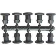 (100PCS) GOOF PLUG Poly tube stopper LDPE Fitting 4mm Goof Plug, LDPE Plug Fertigasi, Irrigation Plu