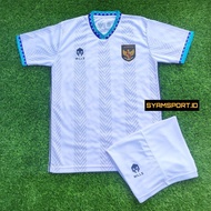 LOKAL Indonesian National Team Away Jersey Fullset (Shirt + Pants) Supporter Version 2022-2024 Grade