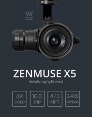 สภาพ98% DJI ZENMUSE X5 ใช้กับ DJI inspire 1 Pro OSMO pro X5