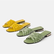 Zara Flat Sandals (Glossy Flat Sandals)