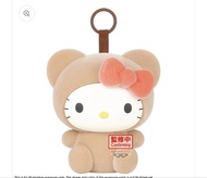 BANPRESTO - [景品] SANRIO角色 穿衣服公仔吊飾 ～ Hello Kitty熊版本