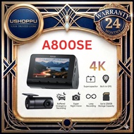 70mai A800SE Dashcam 4K Resolution + HDR | Upgrade 4G Connectivity | Built-in GPS & ADAS | Supercapa