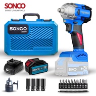 288VF Heavy Duty 520Nm Cordless Impact Wrench Electric Impact Wrench 1/2 Inch Socket Drill Screwdriv
