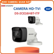 Hikvision DS-2CE16H8T-ITF 5MP HDTVI Camera, 5MP resolution, 20m infrared, Anti-backlight, Noise redu