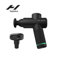 【Hyperice】HYPERVOLT GO 2 無線震動按摩槍 午夜黑 + 極速熱能按摩頭 優惠組合