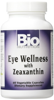 Bio Nutrition Eye Wellness with Zeaxanthin Vegetarian Capsules, 60 Count Bio Nutrition Eye Wellness 