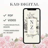 KAD KAHWIN DIGITAL | DIGITAL WEDDING CARD | E-CARD