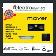 MAYER  MMGH893HE+ MMSI900LEDHS+ MMDO8R HOOD + HOB OVEN  COMBO