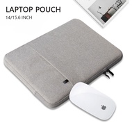 Laptop Sleeve1415.6 Inch Zipper Soft Sleeve Laptop Pouch Bag Water Repellent Shockproof Handbag