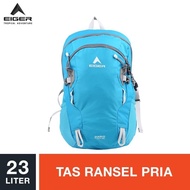 p0 Eiger Diario Clock Daypack 23L - Green / Tas Ransel Pria