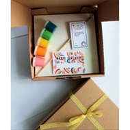 Rainbow PAINTING CANVAS KIT 20X20 cm