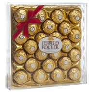 Ferrero Rocher: Joy of Gifting, Ferrero Rocher Premium Milk Chocolate Hazelnut Gift Box, 24 Count
