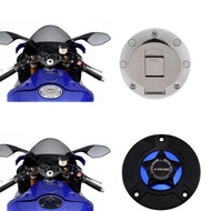 Logo FJR 1300 CNC Aluminum Keyless Motorcycle Accessories Fuel Gas Tank Cap Cover for YAMAHA FJR 1300 FJR1300 2001-2015