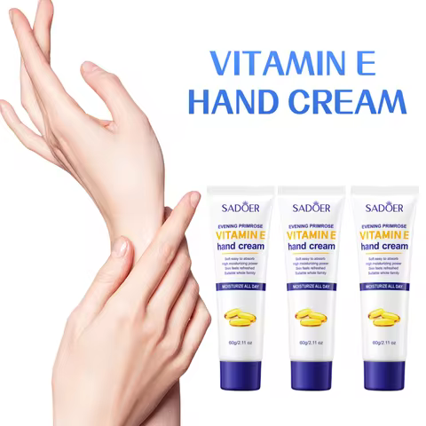 Vitamin E Hand Cream, Contains Vitamin E, Hyaluronic Acid. Niacinamide and Other Skin Care Ingredien