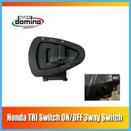 ❤️ ◭ ☢ Motorcycle Honda TRI Switch ON /OFF For Honda Click Beat Fi 3 Way Switch Plug and Play