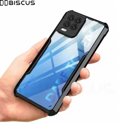 Back Clear Shockproof Soft Silicone Case For Realme C3 C12 C15 C20 C21 C11 2021 GT 5G Neo2 5 6 7 8 P