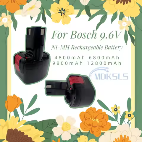 9.6V for Bosch 9.8Ah NI-MH Replacement Battery PSR 960 BAT048 BAT100 BAT119 BH984 BPT1041 23609 3260