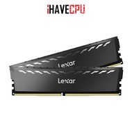 iHAVECPU RAM (แรม) LEXAR THOR DUAL16GB (8x2) DDR4 3200MHz (LD4BU008G-R3200GDXG)