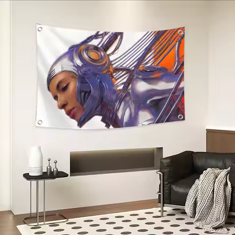 Alternative R&B 070 Shake Flags Custom Camping Outdoor Garden room Decor Backdrops Wall Art Family G