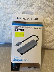 3合1 Type C 轉HDMI adpator 換轉器