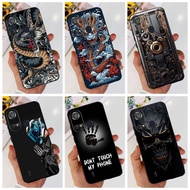 Itel A49 Play / Itel A58 Lite Fashion Dragon Metal Style Pattern Casing Itel A49Play A58lite A631L S