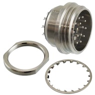 R RM21TR-15P (76) 15P Male HRS Straw Receptacle HIROSE Round Connector (Tax Included)