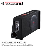 Nakamichi NBX25L 10" Active Subwoofer Box 1000W