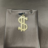 22k / 916 Gold Dollar Pendant