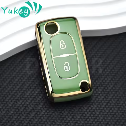 For Citroen C2 C3 C4 C5 C6 C8 for Peugeot 107 207 307 307S 308 407 607 TPU 2 3 Buttons Car Remote Ke