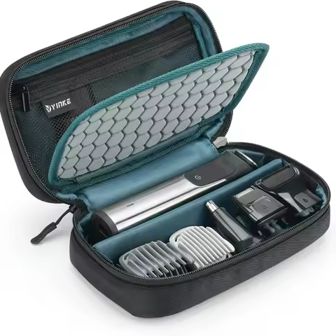 Yinke Travel Shaver Case for Multigroom Series 3000/5000/7000/9000,Men's Electric Beard Trimmer Atta