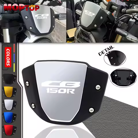 2024 NEW Motorcycle Windshield WindScreen Visor Front Screen Wind Deflector Accessories For CB125R C