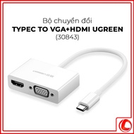 Usb Type-C to HDMI/VGA Converter Cable Ugreen 30843 | Dlc