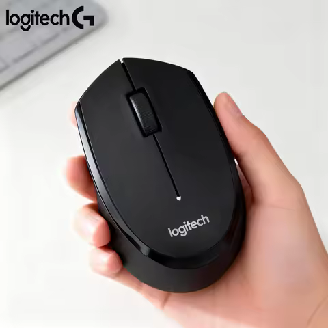 Logitech M330/M331 Wireless Silent Mouse, Ergonomic Comfort Design Quiet Click USB Plug and Play Mou