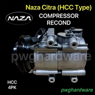 Recond Naza Citra HCC Type 2006-2013Y Air Cond Compressor /Aircon Kompressor Kereta Naza Citra / Car Air-Cond Compressor