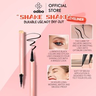 HITAM Odbo Shake Shake Eyeliner Liquid Pen Waterproof pigmented Lasts Up To 24 Hours Black/Pink