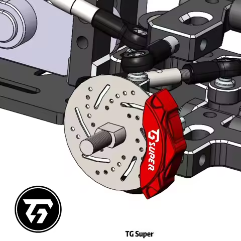 TG Racing TG Super CNC Metal Brake Disc SET For TGS TG