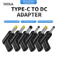 Type-C USB C PD To DC Power Connector Universal 5V 9V 12V 15V 19V Type C To DC Jack Plug Charging Ad