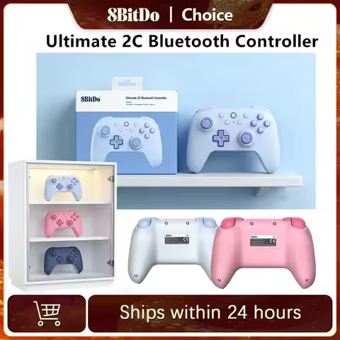 8BitDo Ultimate 2C for Switch Bluetooth Wireless Controller Gamepad Ultimate C New Series Redesigned