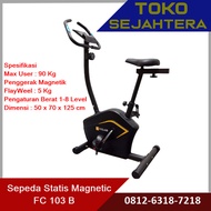 Free Ongkir + Rakit Medan Sepeda Statis Magnetik FC 103 B