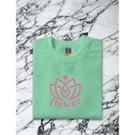 Flower Design-Active life tshirt,Unisex,plus sizes,cotton fabric,cod nationwide