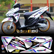 LIST ART striping vario led old 125 sticker vario led list white sticker