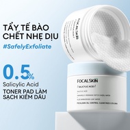 Ficalskin Toner Pad BHA Exfoliating / SALICYLIC ACID Benign Plant