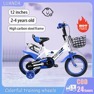 LUANDA Bike For Kids Children's Bicycle Pedal Bicycle 2-10 Years Old Auxiliary Wheels 12/14/16 inch 