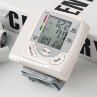LCD Display Blood Pressure Monitor Medical Wrist Blood Pressure Monitor Digital BP Heart Rate Monitor Sphygmomanometer