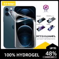 iPhone 5 / 5c / 5s / 6 / 6 Plus / 6S / 6S Plus Front & Back Hydrogel Screen Protector