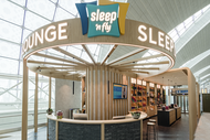 Sleepover Terminal 3, Concourse B – formerly sleep ‘n fly