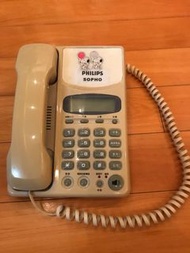 Philips來電顯示有線電話機