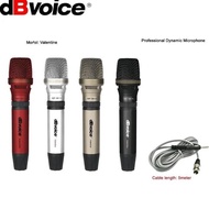 Mic Kabel Dbvoice Valentine Microphone Dynamic Professional Db Voice Original